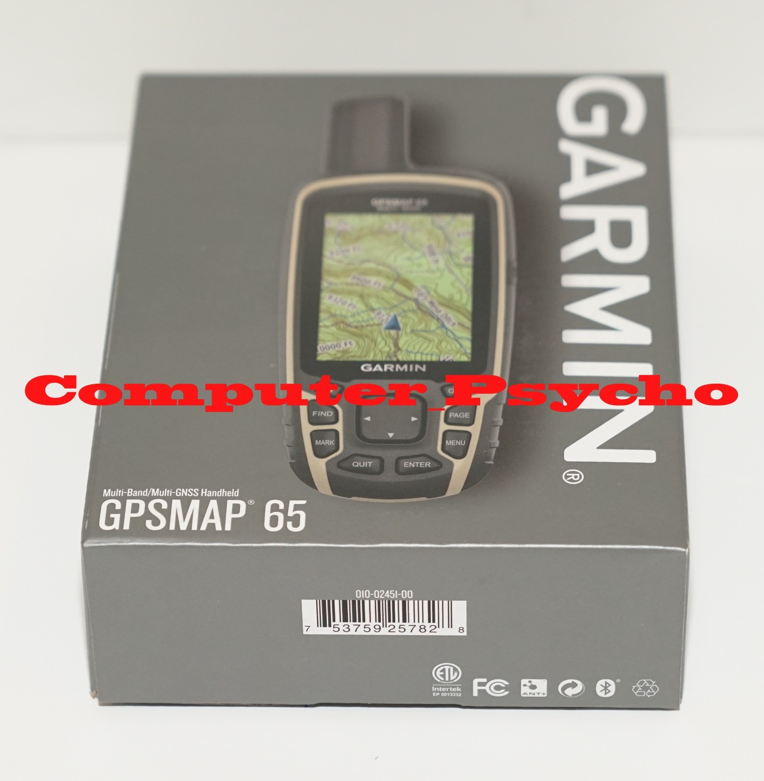GARMIN GPSMAP 65 MULTI BAND MULTI GNSS HANDLED GLONASS 010-02451-00