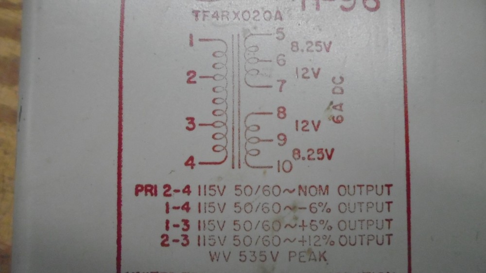 UTC H-96 transformer