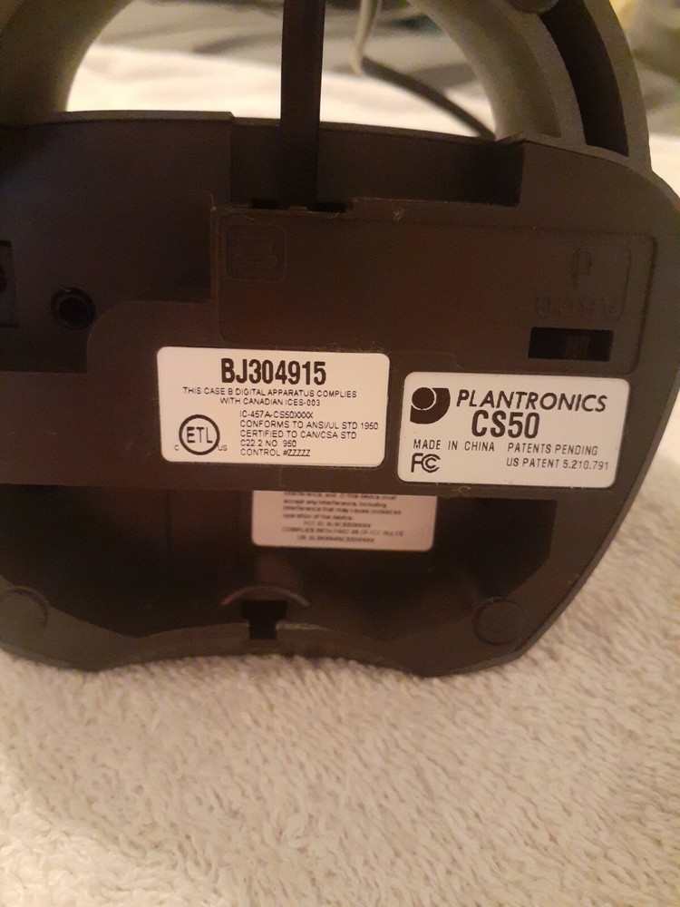 Plantronics CS50 BJ304915 Wireless Office Headset Charging Stand Only