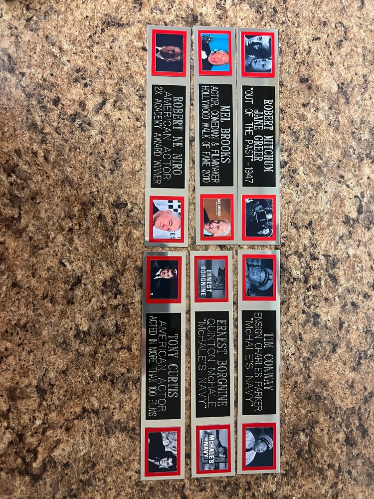 TIM CONWAY (ACTOR) NAMEPLATE FOR SIGNED MEMORABILIA DISPLAY