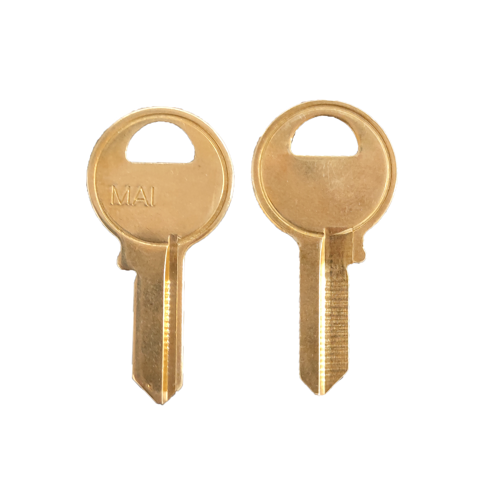 (50 KEYS) MA1 (M1) BRASS Key Blanks 50 Master M1 Padlock Key Blanks