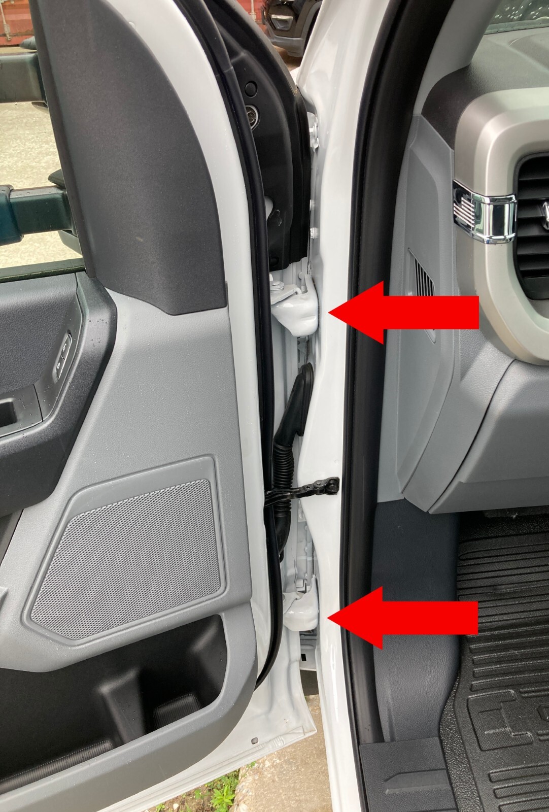 OEM Door Hinge Ford F150 Front Left LH Side Upper & Lower 2015-2025 Factory Pair