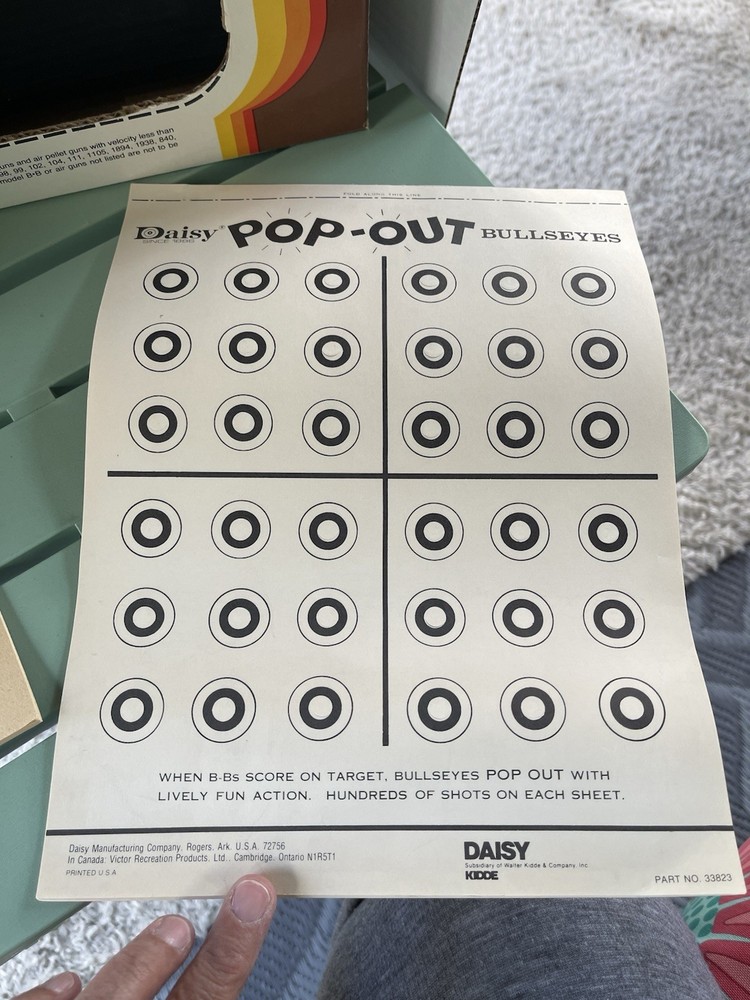 Vintage Daisy BB Target Trap In Box
