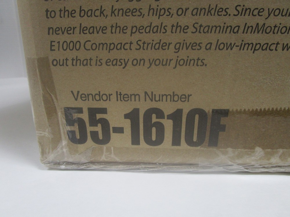 STAMINA IN MOTION E1000 Compact Lower Cardio Workout Stride Machine
