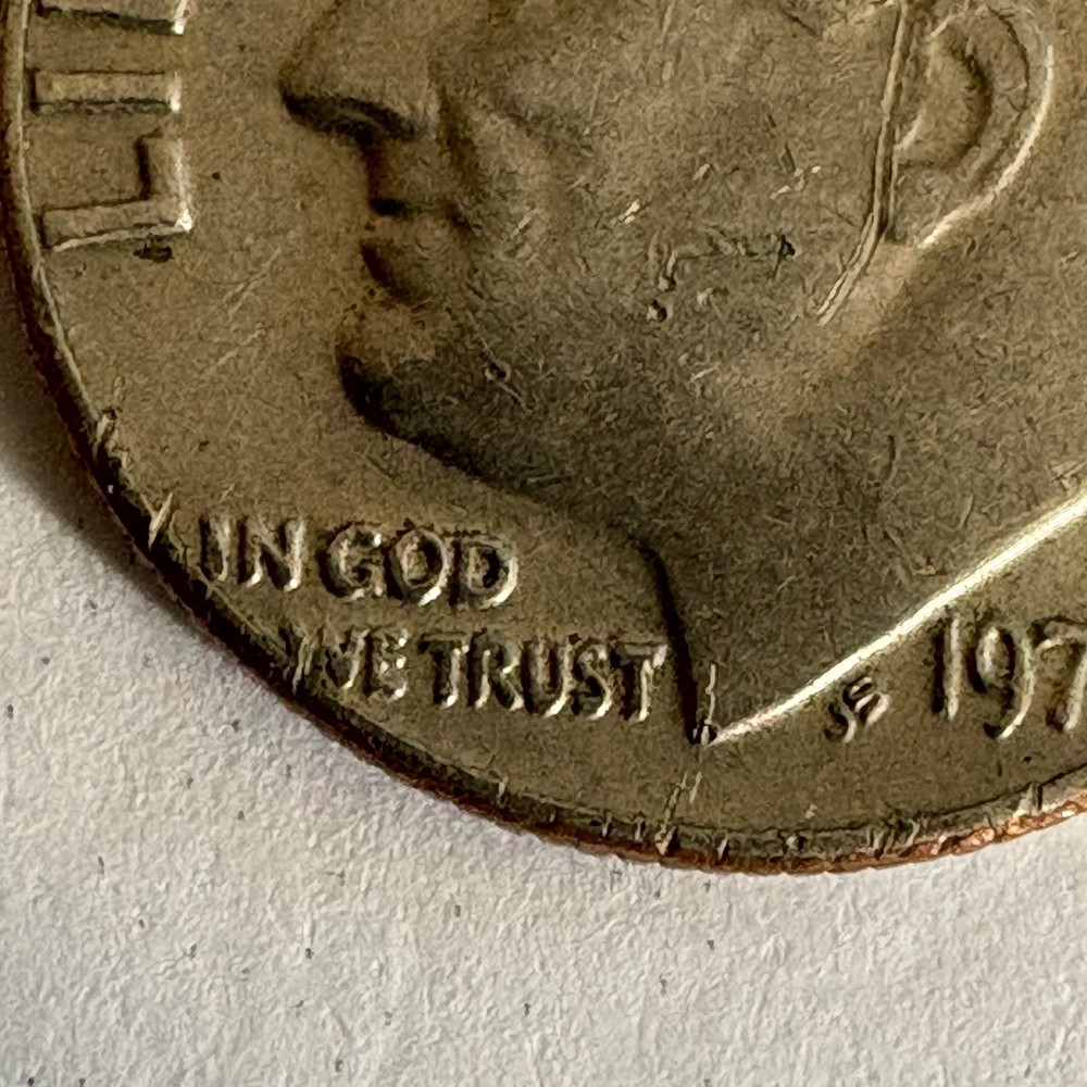 1975 d roosevelt dime with errors rare hard to find!!