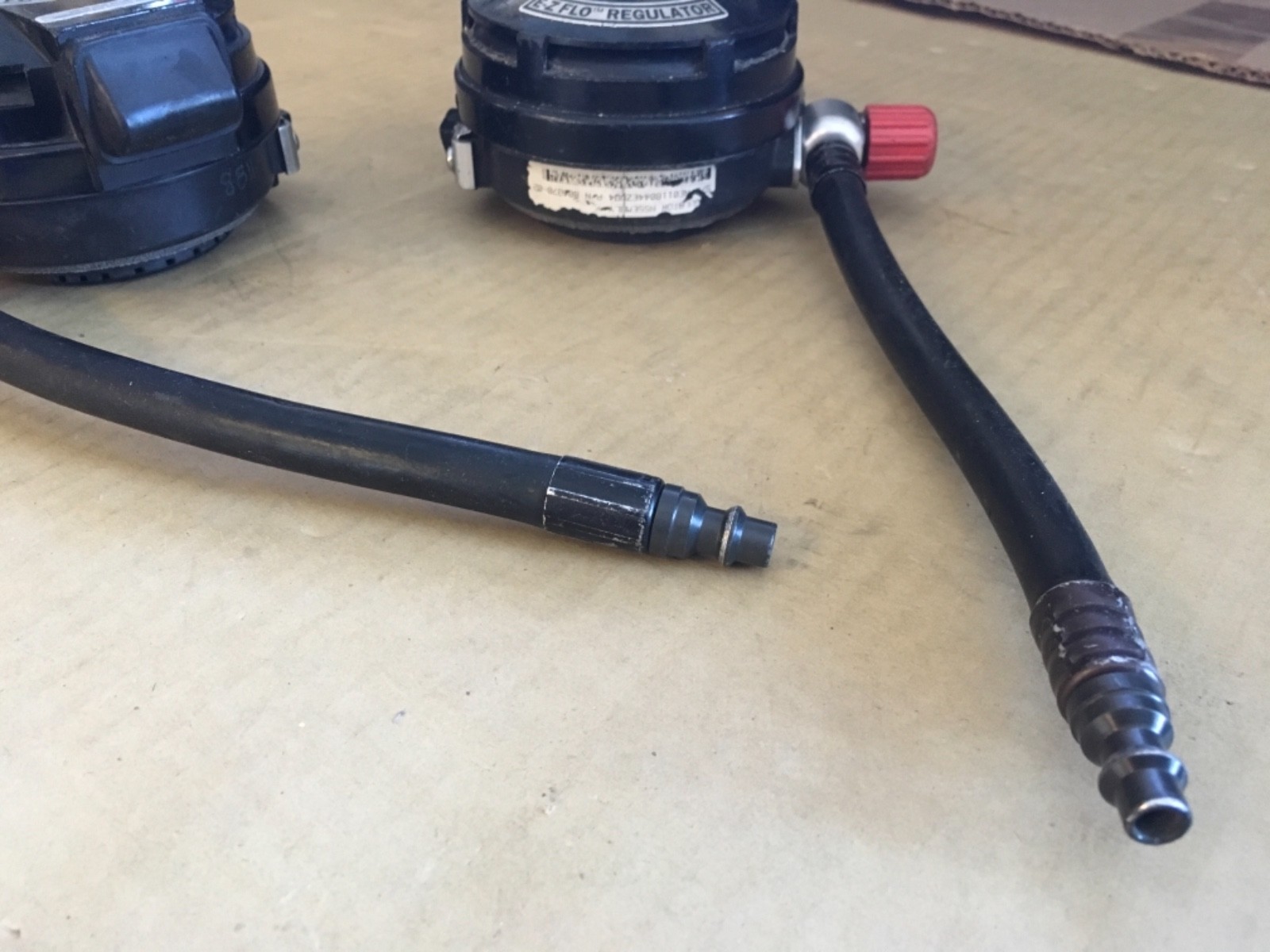 SCOTT E-Z FLO REGULATOR PRESUR-PAK EZFLO VIBRALERT 804370-02 SCBA QuikConnection