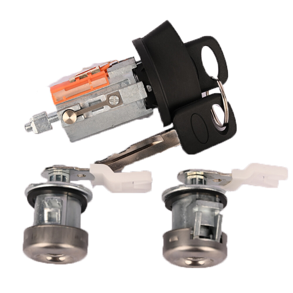 Ignition & Door Lock Cylinder For 1997-2007 Ford F150 F250 F350 F450 KEYED ALIKE