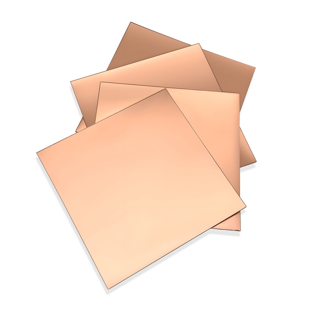 Copper Sheet, Various Sizes 0.3mm-1.5mm Thick, Copper Plate Thin Material Solid