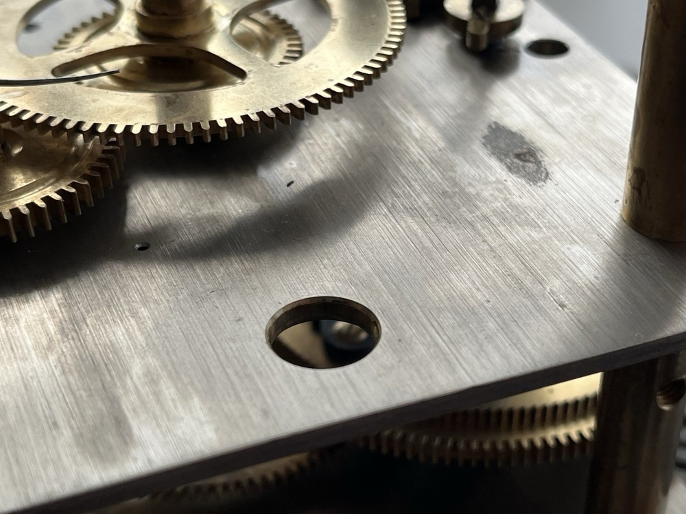 E Howard Number 1 Movement with cast iron Bracket