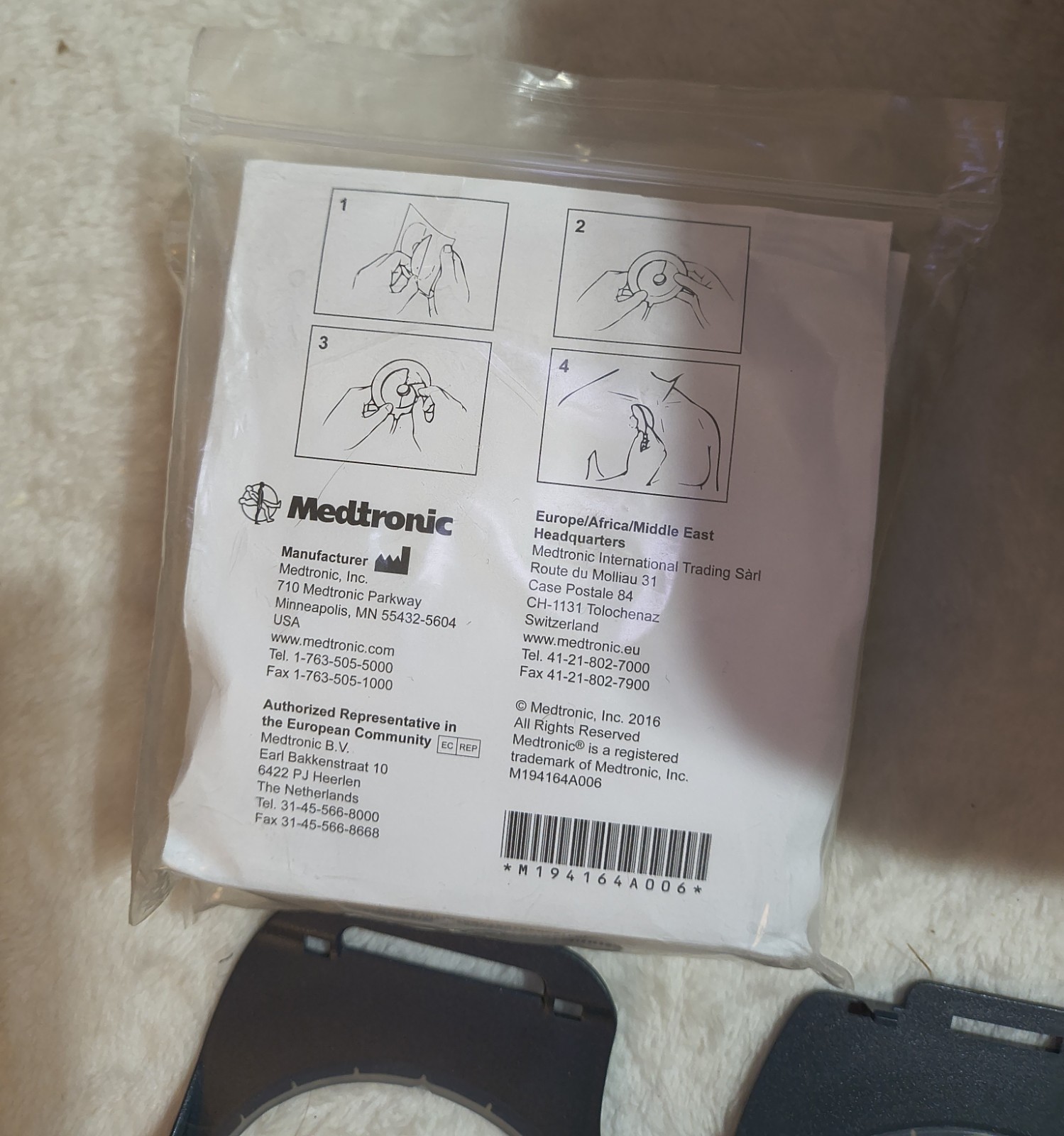 Medtronics MyStim 97740 Spinal Cord Stimulator Charger 37751 , Controller Cords