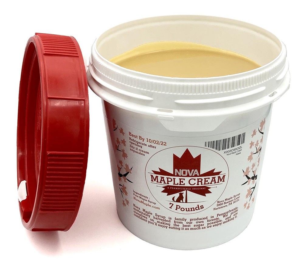 Nova Maple Cream - Pure Grade-A Maple Cream Butter Spread