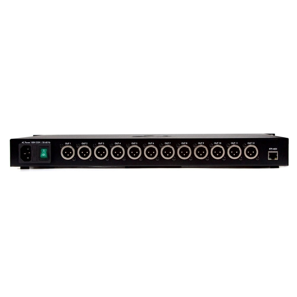 iCONNECTIVITY PLAYAUDIO1U Rackmount Live Pro MIDI/Ethernet/USB Audio Interface
