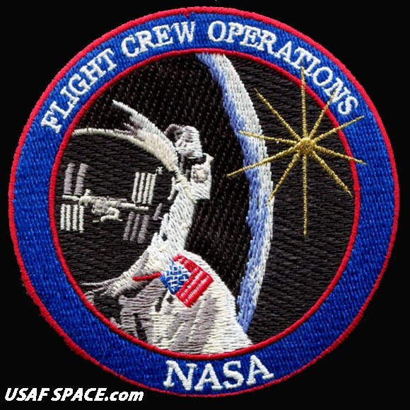 Authentic - NASA FLIGHT CREW OPERATIONS - ORIGINAL A-B Emblem SPACE PATCH