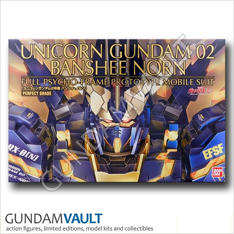 NEW 1/60 PG Perfect Grade UNICORN GUNDAM 02 BANSHEE NORN Gundam Model Kit Bandai