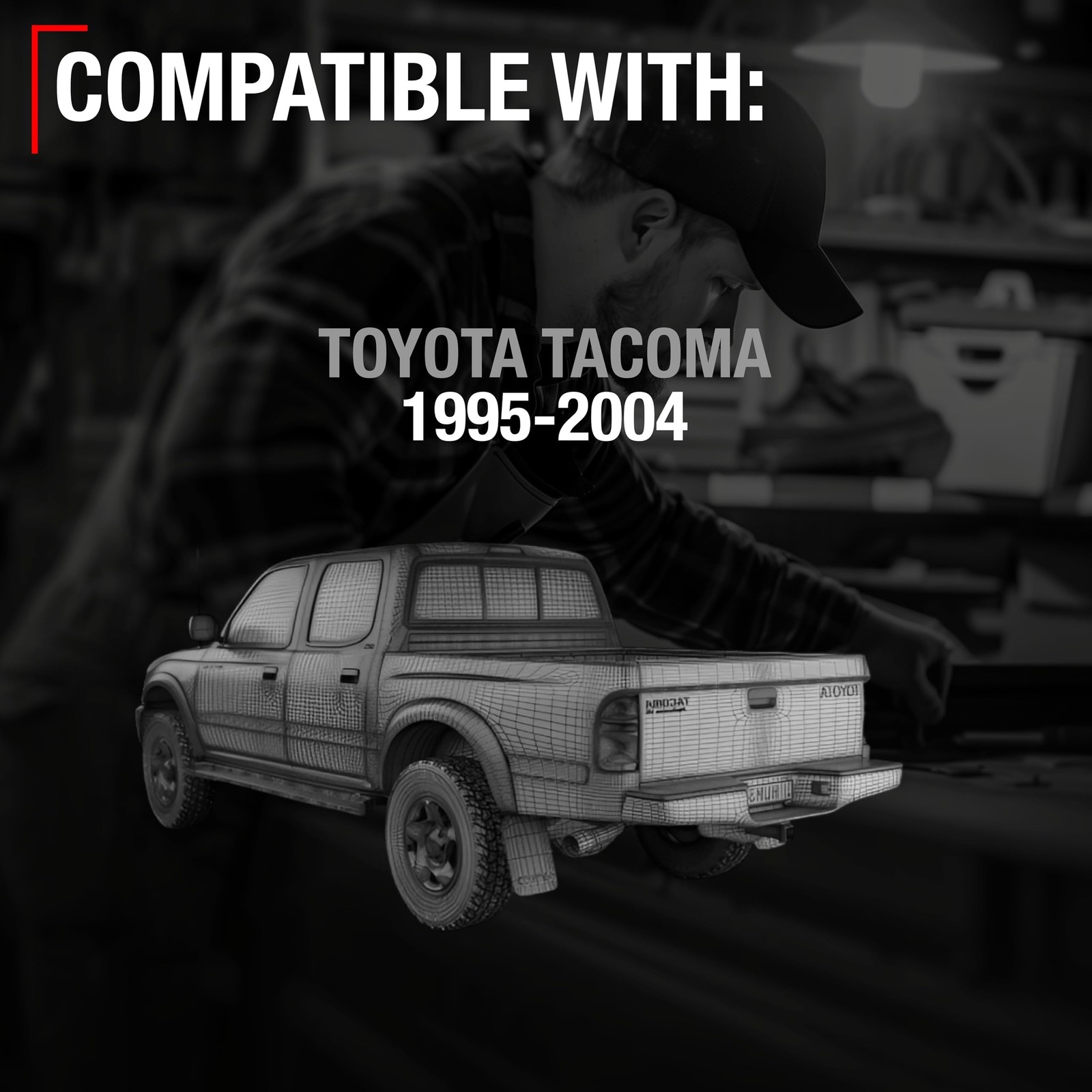 Exterior Door Handle, Driver Side for Toyota Tacoma