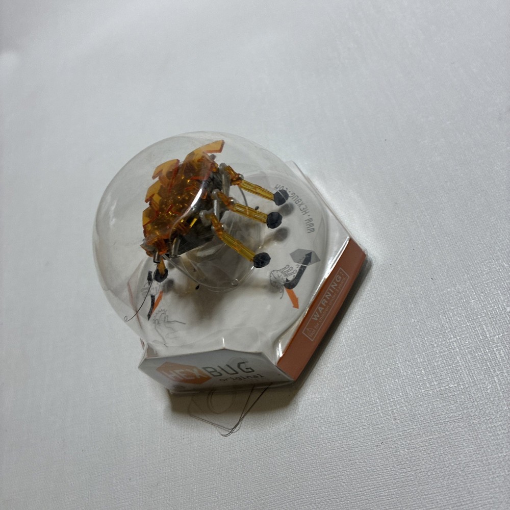 Hexbug Robot Orange Hex Bug Micro Robotic Creature New In Package