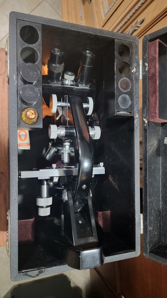 Ernst Leitz Wetzlar Microscope Vintage Leitz Microscope