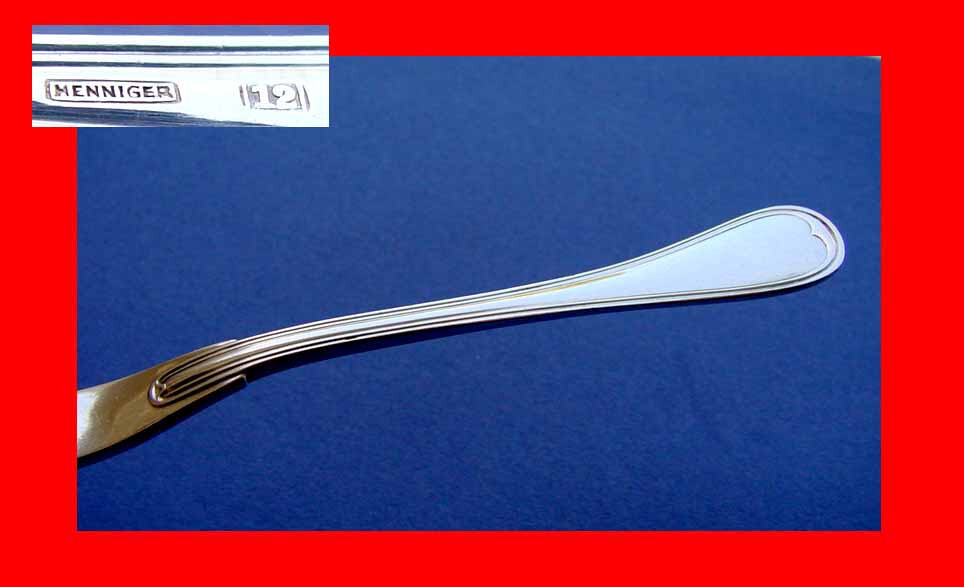 Serving Fork, Henniger, Silver Plated B28