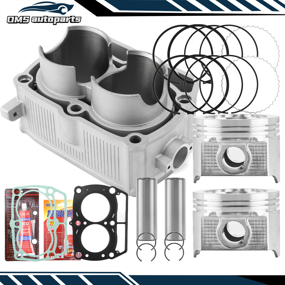 Cylinder Piston Ring Rebuild Kit For Polaris Ranger XP 700 4X4 2005 2006-2008