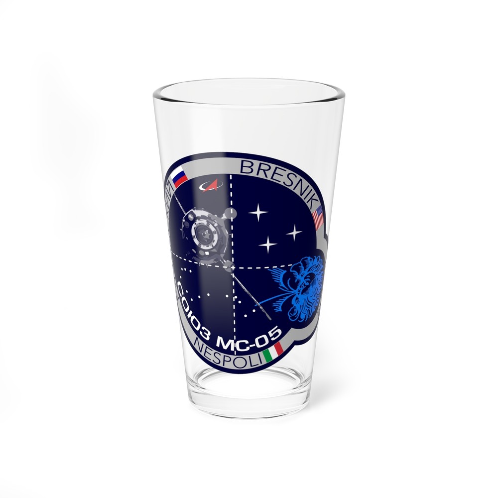 Soyuz MS-05 (Soyuz Space Programme) Pint Glass 16oz