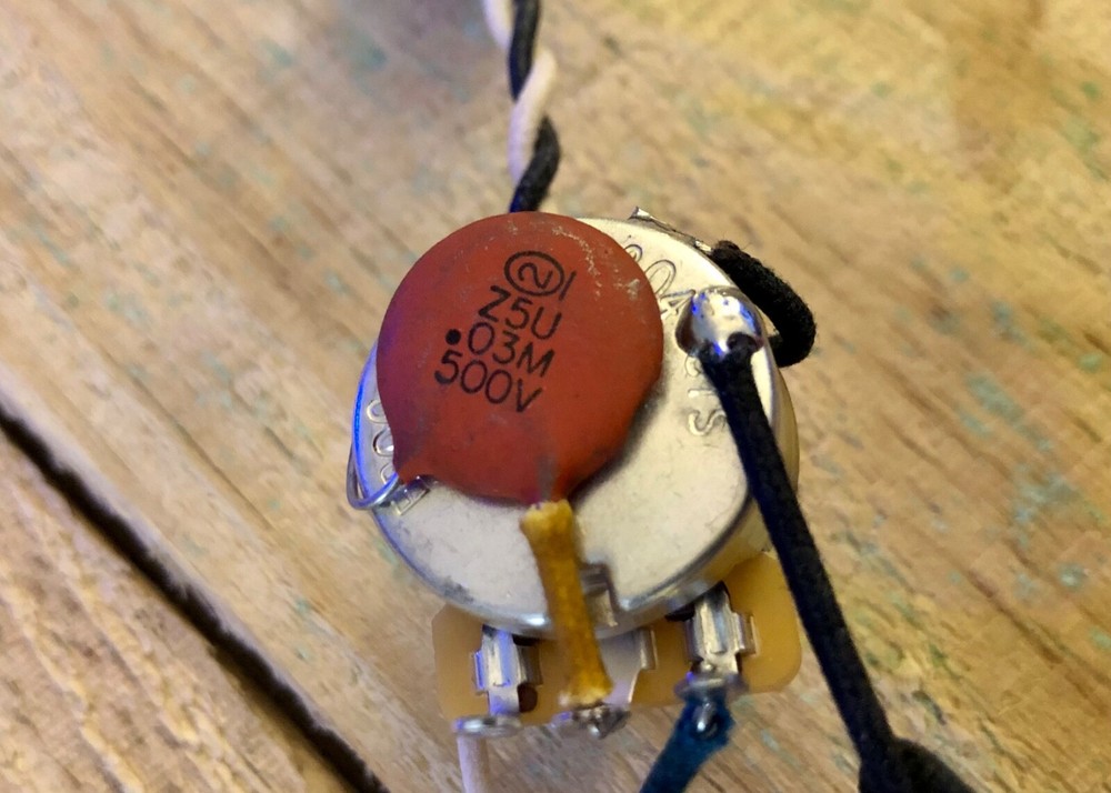 Jazzmaster Wiring Harness NOS Sprague Ceramic Disc Caps