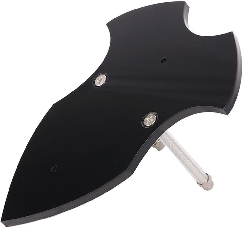 Wall Mounted Sword Holder Rack Axe Display Hanger Vertical Decor Black