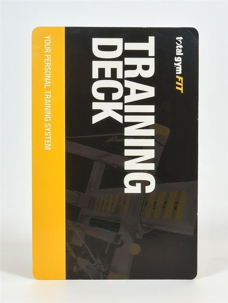 Total Gym FIT Exercise Guide Card Deck