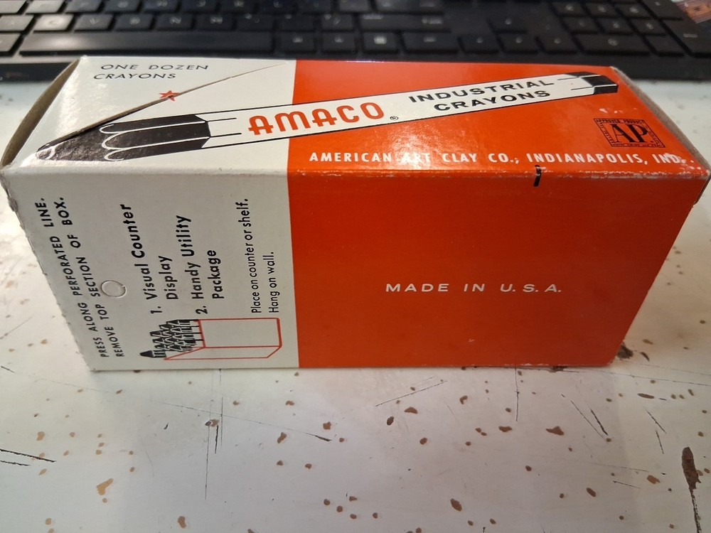 Amaco Marking Crayons Red