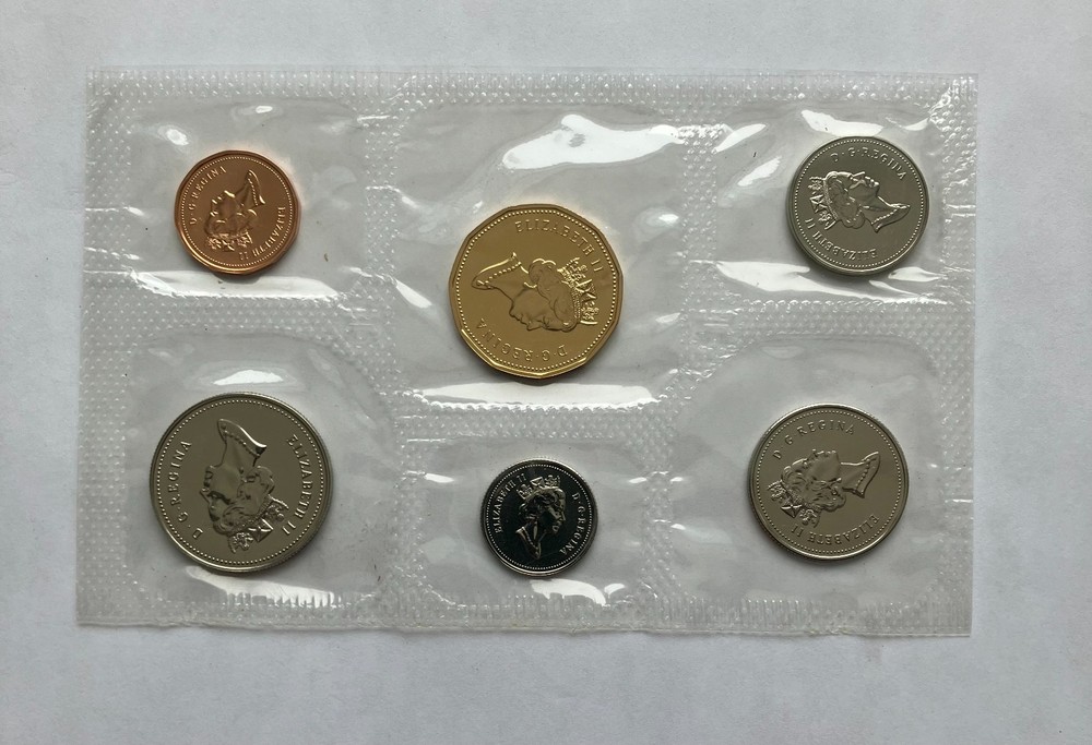 1990 Canada Uncirculated Proof Like Coin set