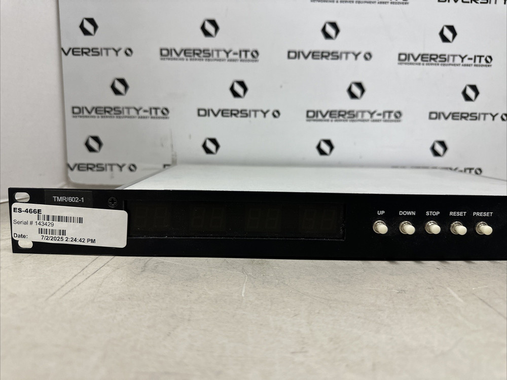 ESE ES-466E Presettable SMPTE Up/Down Timer