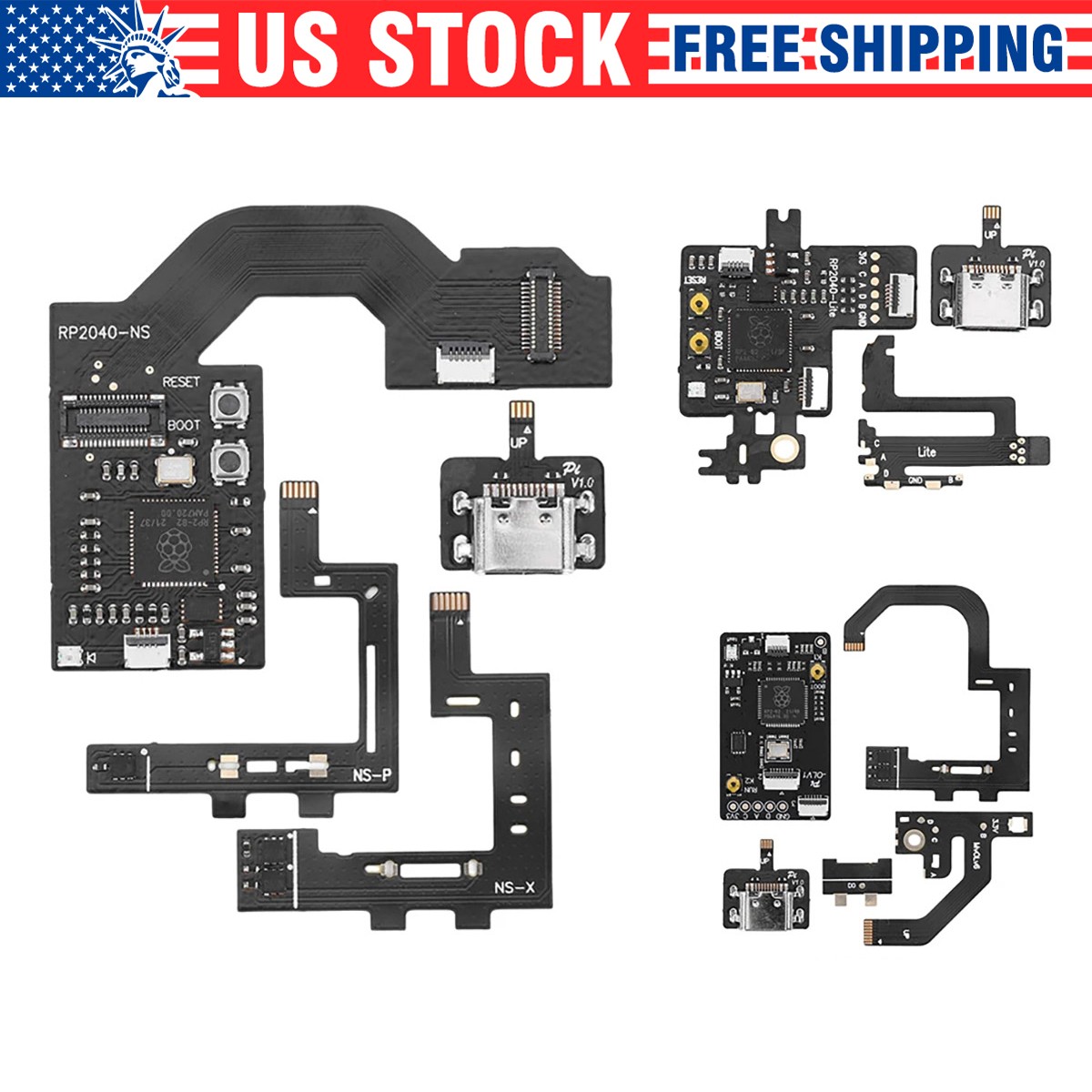 For Nintendo Switch NS/Lite/OLED Console (Optional) Durable RP2040 NS Chip -2026