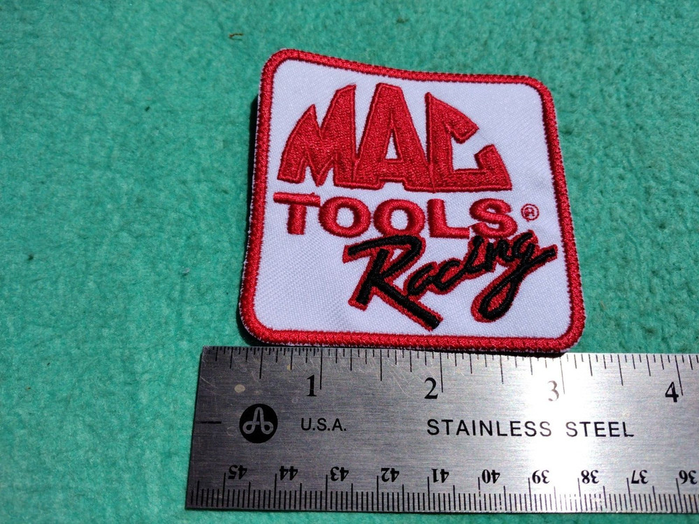 Mac Tools Racing Service  Parts Dealer Uniform Patch