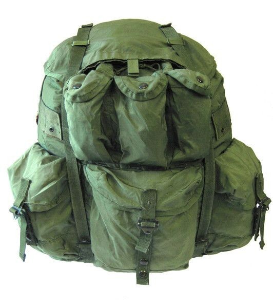 USGI Large ALICE Pack LC-1 Complete Green VGC