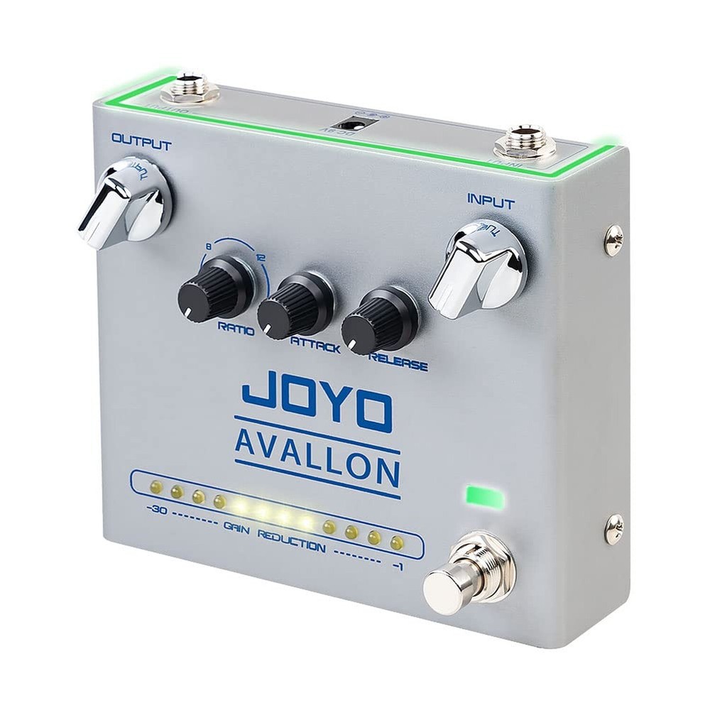 JOYO Compressor Effect Pedal with Precise Compression Knobs Adjusting Indepen...