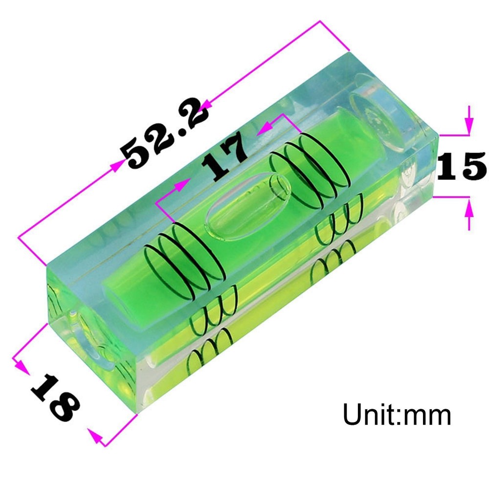 Three Line Level Ball Mini Level Bubble Level Easy to Use Level Bubble for