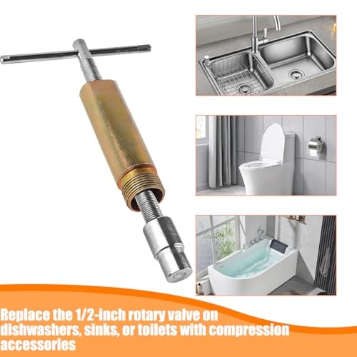 Compression Sleeve Puller Tool, Sleeve Remover for 1/2" Compression Fitting to