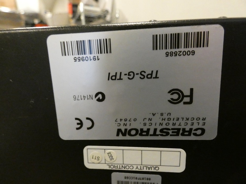 Crestron Electronics Touchpanel Interface Graphic Processor Module TPS-G-TPI