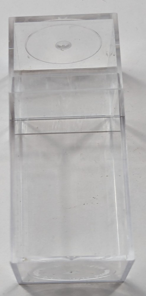 Plastic Storage Display Cube - 3⅜” x 1 ½” x 1 ½” – AMAC Plastic Products Corp