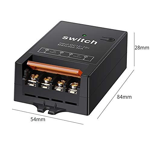 Wireless Remote Control Switch DC 12V�72V 40A Relay Long Range RF