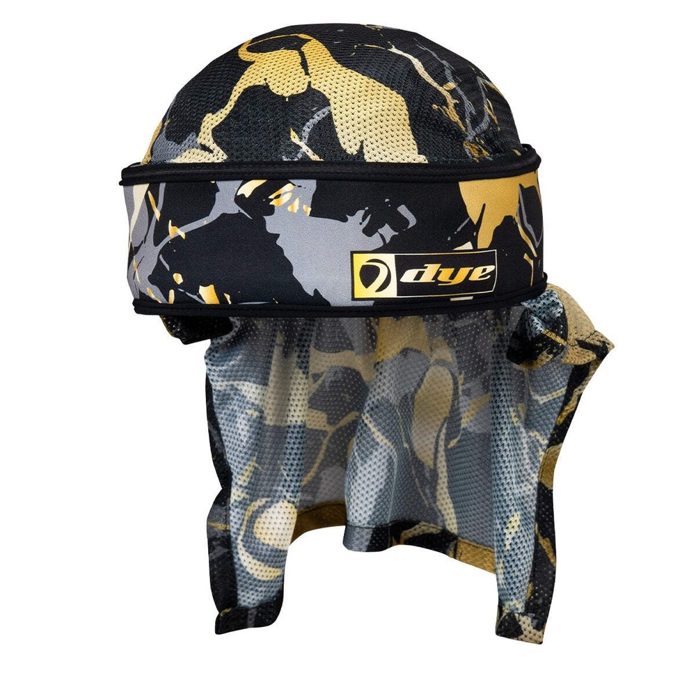 Dye Halo X - Headwrap - Marbled Gold