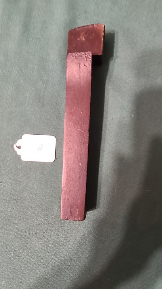 Vintage Bench Stop for Work Bench Spring Loaded size 1" x 1"
