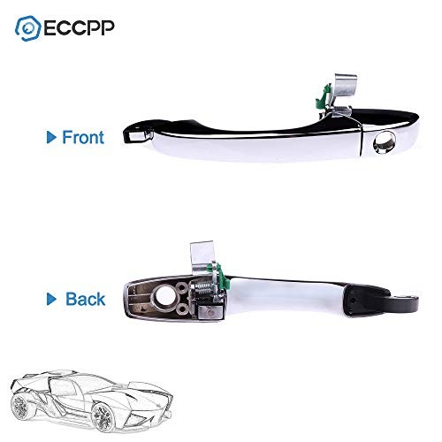 Door Handle Chrome Exterior Outer Outside Front Driver Side for 2005-2010 for