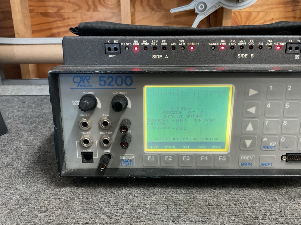 CXR Telcom 5200 Universal Transmission Analyzer