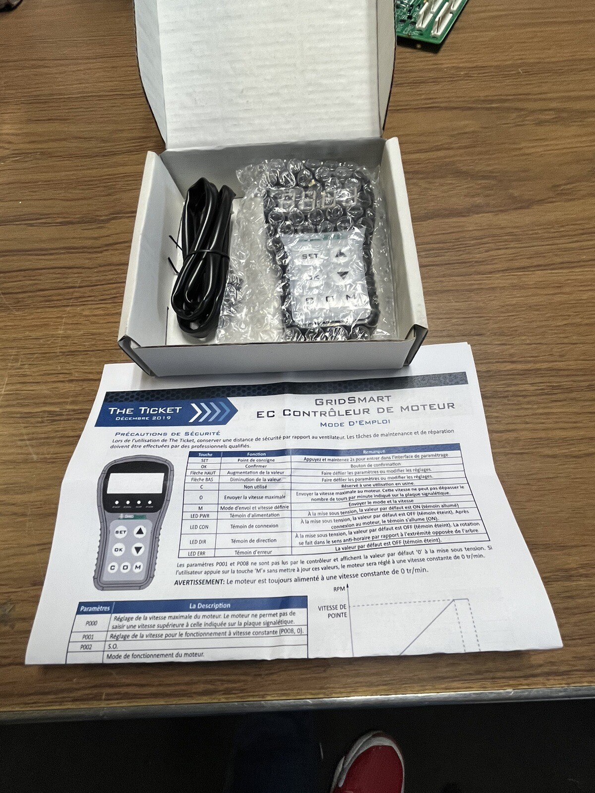 TCF Twin City Fan GridSmart EC Motor Controller Programmer 1033700 NEW