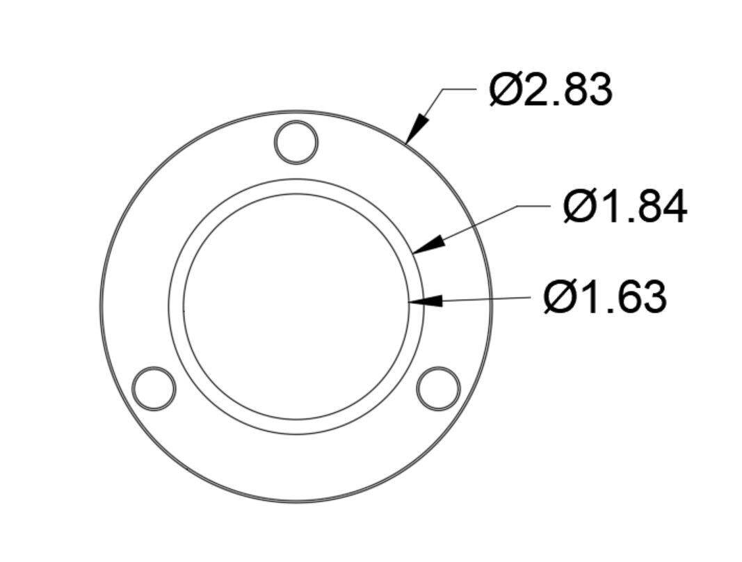 BRIDGEPORT MILLING MACHINE BEARING RETAINING RING 2060210 2060075 M1172 NEW!