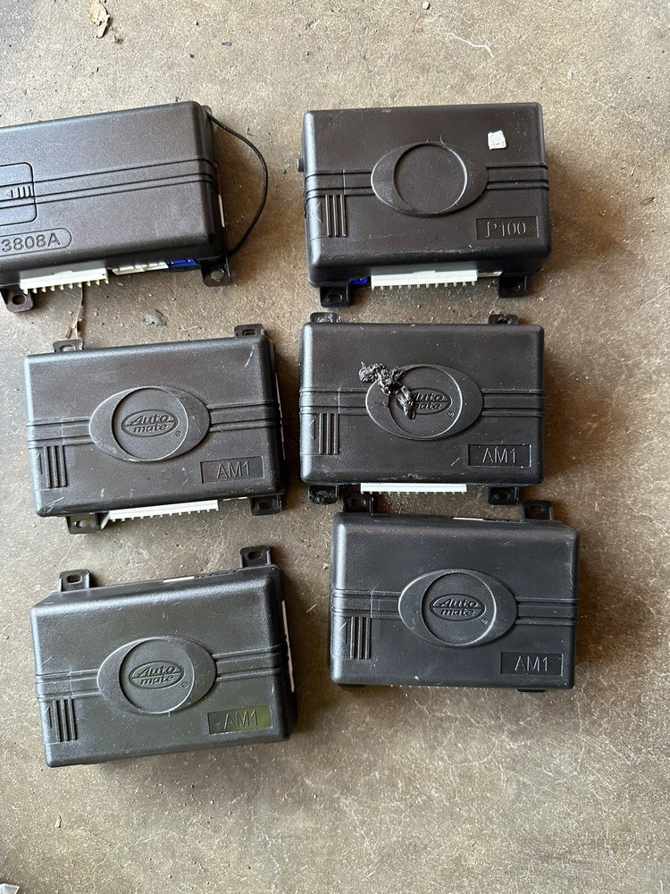 6 USED Viper DEI Directed Python Automate Alarm Upgrade Module Brains ONLY Used