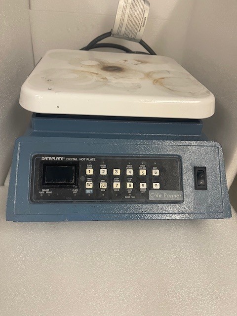 Cole Palmer digital Hot Plate with slow heat-up and cool-down program function