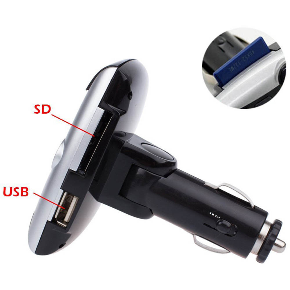 Bluetooth Wireless FM Transmitter Modulator Car Kit MP3 Player SD USB LCD Remote