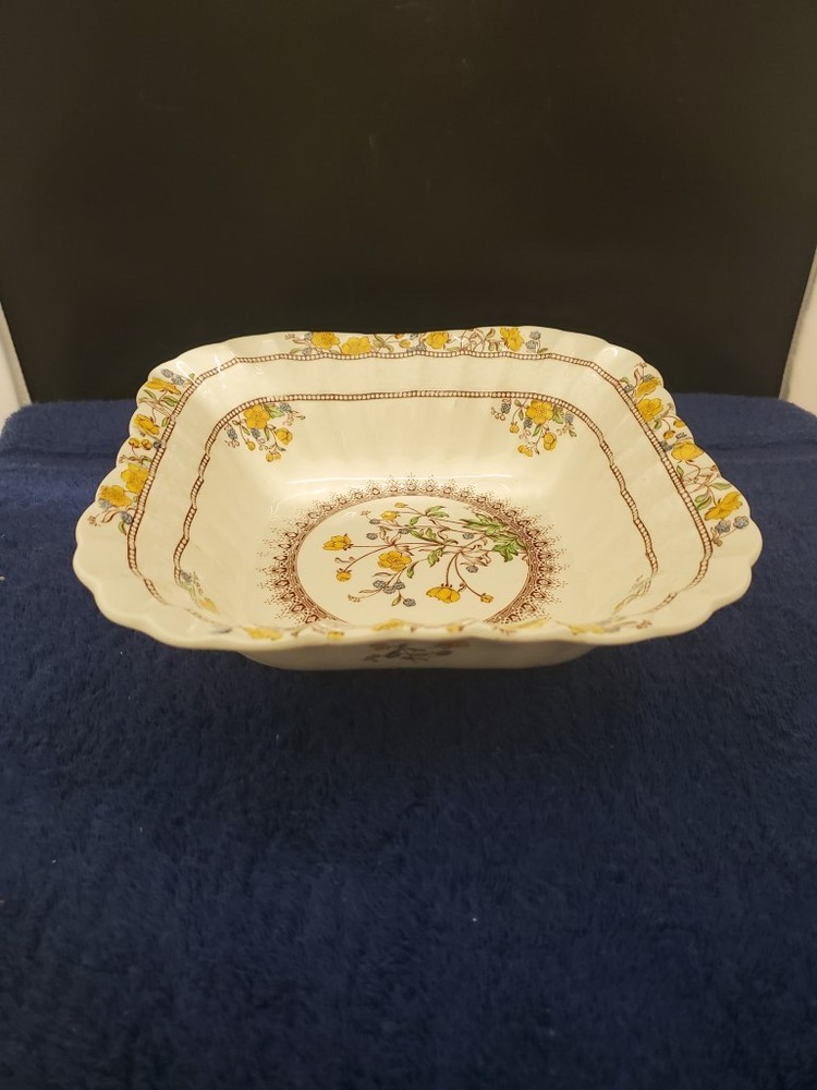 Spode Buttercup Square Vegetable Bowl
