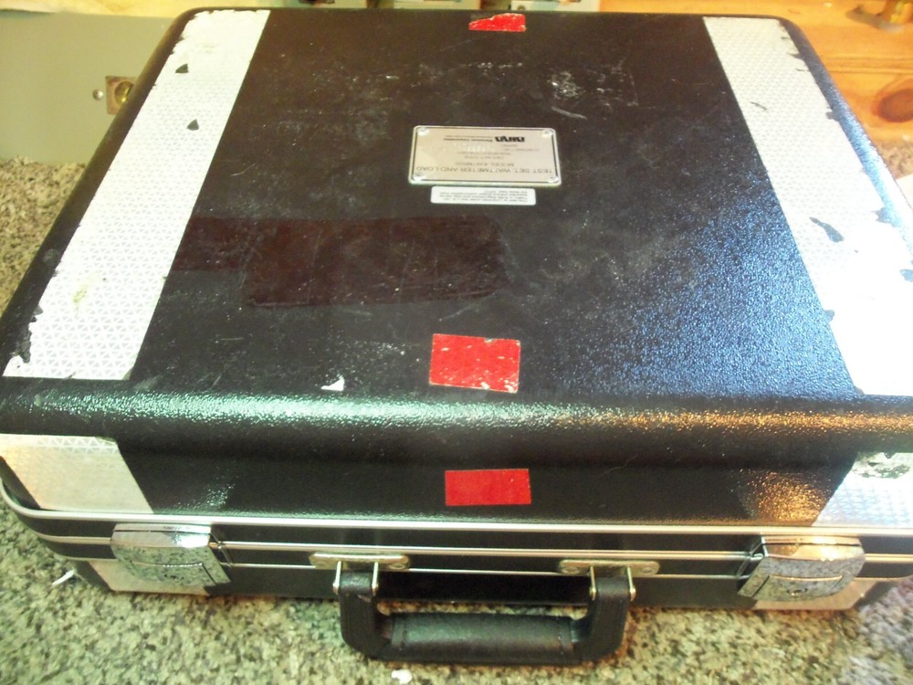 BIRD 43 4381 4391 4391M HARD CASE FOR WATTMETER & ELEMENTS